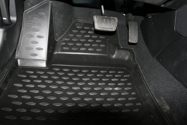 Коврики 3D в салон KIA Cee'd 2006-2012, 4 шт. (полиуретан)