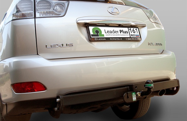 Фаркоп для Lexus RX 300, RX 330, RX 350, 400 (без электрики) (2003-2009) «ЛидерПлюс»