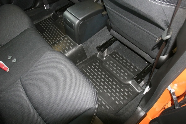 Коврики в салон SUBARU XV, 2011-2017, 4 шт. (полиуретан)