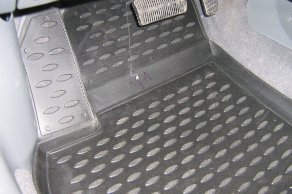 Коврики в салон CHEVROLET Lacetti 2004-2012, 4 шт. (полиуретан)