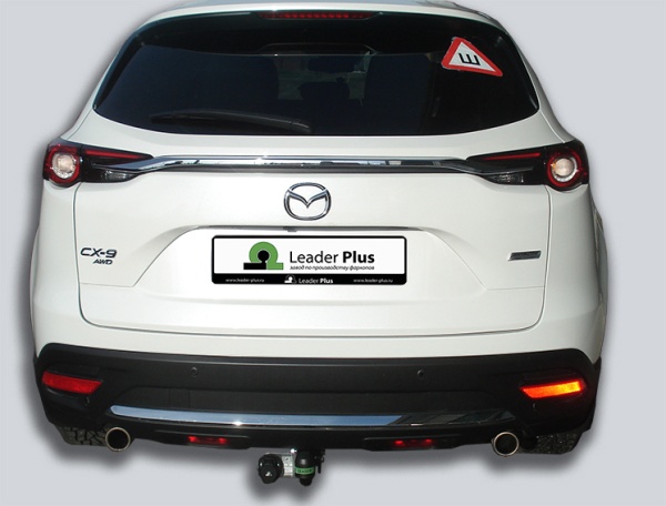 Фаркоп для Mazda CX-9 II TC (без электрики) (2016-н.в.) «ЛидерПлюс»