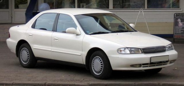 Защита картера Kia Clarus II (1995-2001) 1.8; 2.0 Alfeco