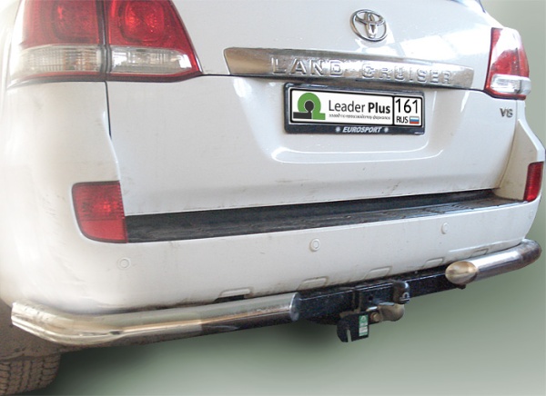 Фаркоп для Toyota Land Cruiser 200 (без электрики) (2007-н.в.) «ЛидерПлюс»