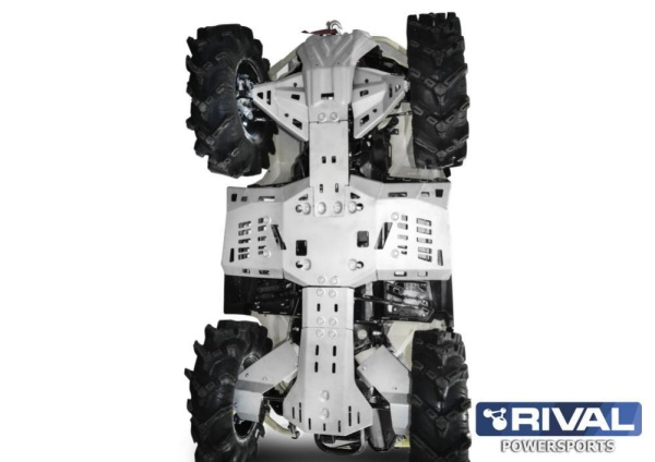 Защита днища BRP Outlander G2 (2019-н.в.) гнутые рычаги ATV 1000/800/650/500