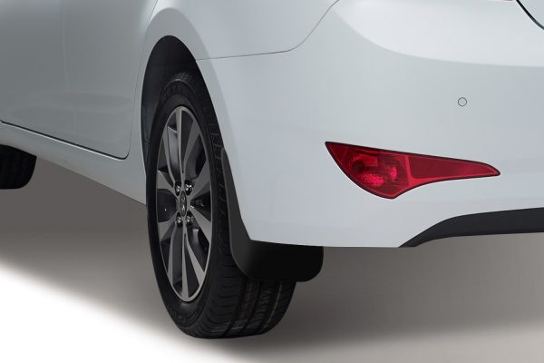 Брызговики задние для HYUNDAI Solaris sedan (2014-2020)