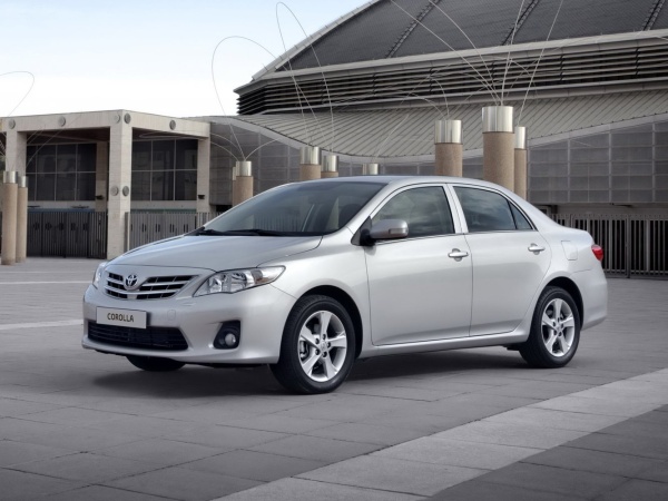 Защита картера Toyota Corolla Е140/Е150 (2007-2013) объем 1.4, 1.6 Alfeco
