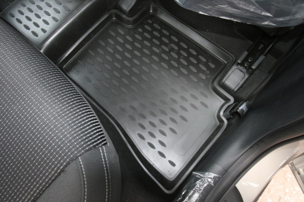 Коврики 3D в салон KIA Sportage, 2016-н.в., 4 шт. (полиуретан)