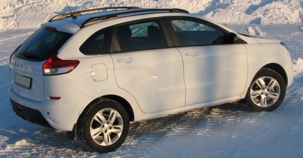 Рейлинги на крышу Lada Xray (2016-н.в.)