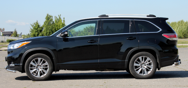 Рейлинги на крышу Toyota Highlander III U50 (2013-н.в.)