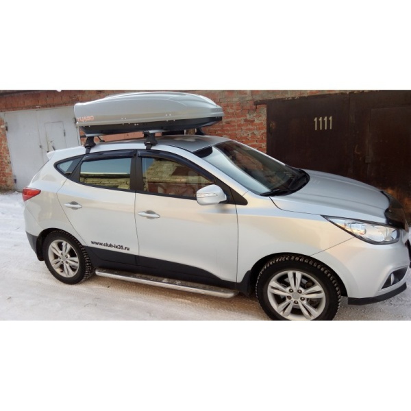 Автобокс на крышу YUAGO AVATAR 460 л. (1860х860х460) серый