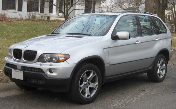 Защита картера BMW Х5 E53 (2 части) (2000-2006) Alfeco