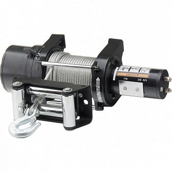 Лебедка автомобильная электрическая LB-3000,3,6 т, 3,4 кВт, 12 В Denzel